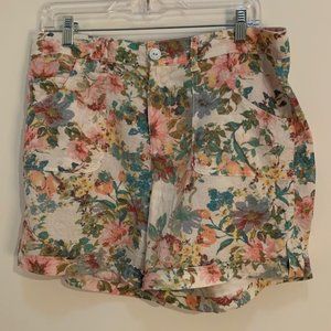 Gloria Vanderbilt Flower Print Shorts